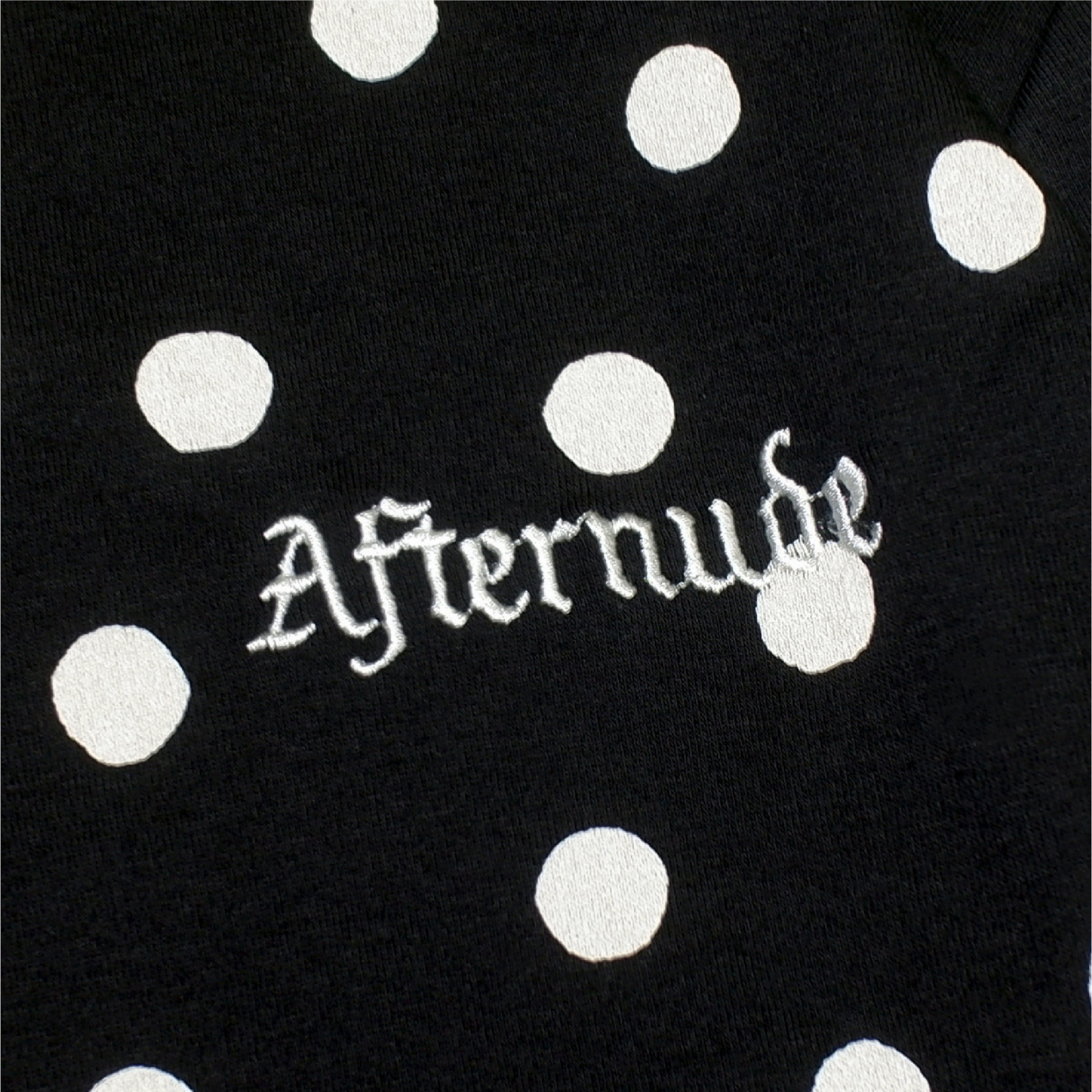 애프터누드 도트 후디 블랙(Afternude Dot Hoodie Black) - 3