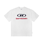 BORN TO WIN Symbol B Logo T-Shirts White