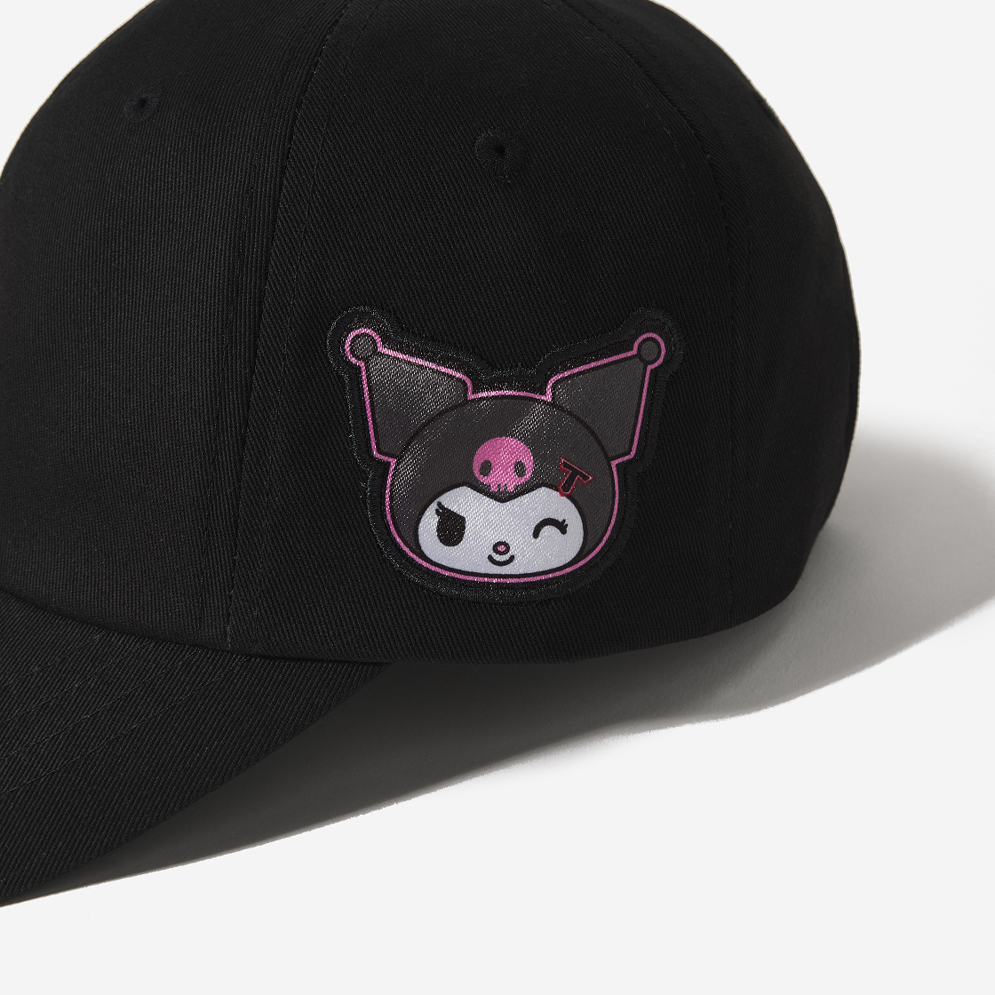 기아 타이거즈 x 쿠로미 볼캡 블랙(Kia Tigers x Kuromi Ball Cap Black) - 5