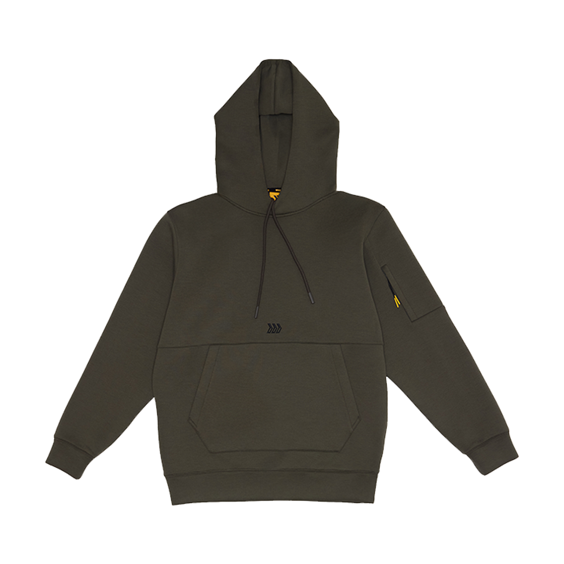 윌비 랩 소프트 히든 포켓 후드 티셔츠 그레이쉬 카키(WILLBE LAB Soft Hidden Pocket Hooded T-Shirt GRAYISH KHAKI)