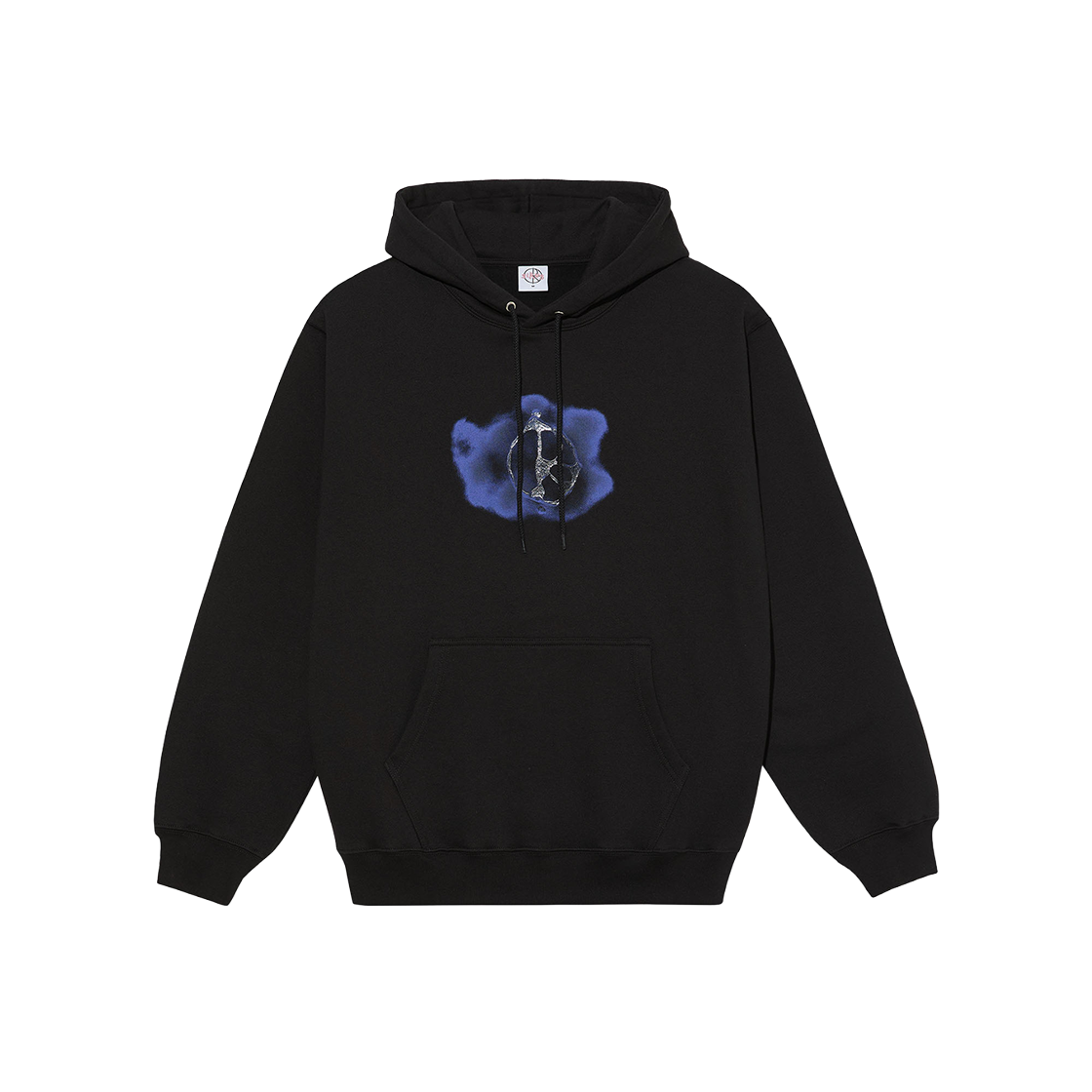 P000BKNV Polar Skate Co. Metal Logo Dave Hoodie Black