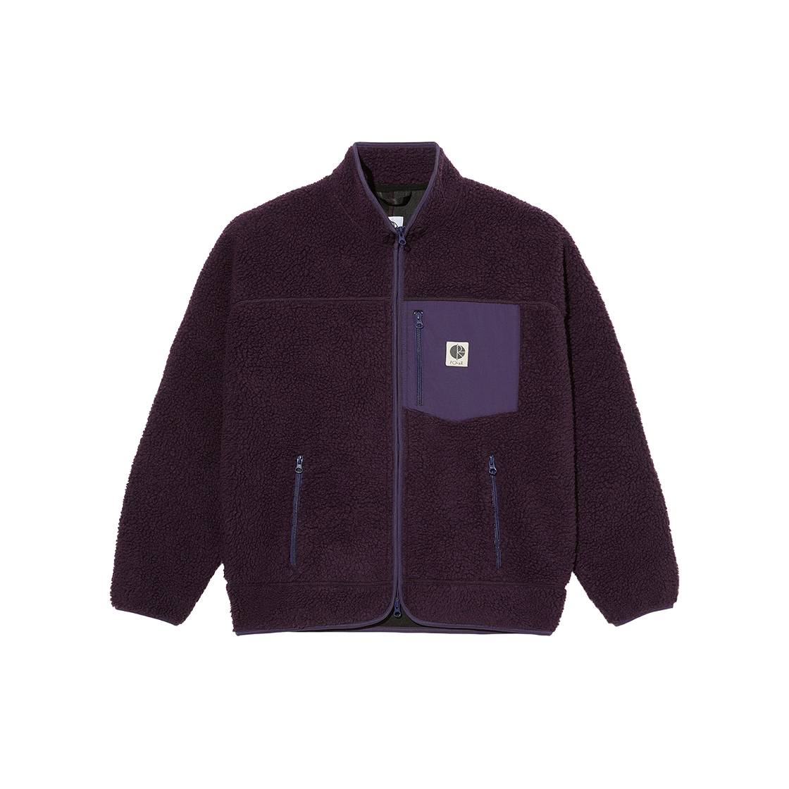 P000BKNR Polar Skate Co. Kiki Jacket Dark Violet