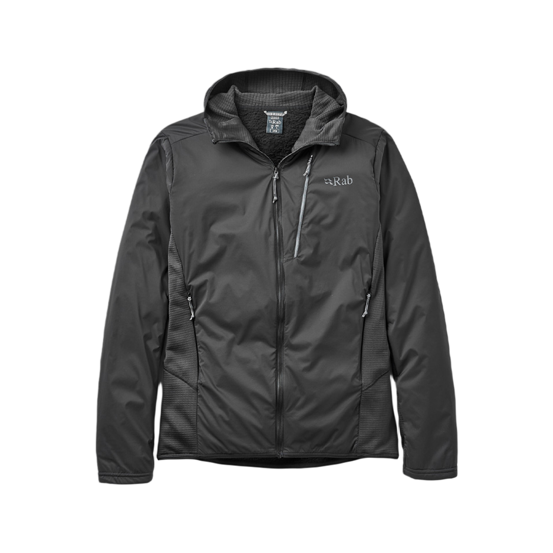RABQFG560BLKSML Rab Ascendor Summit Hoody Black