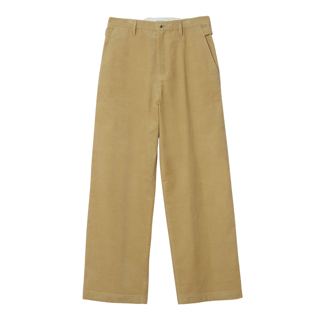 LH2579PT002ECA LE17SEPTEMBRE Side Button Corduroy Pants Camel