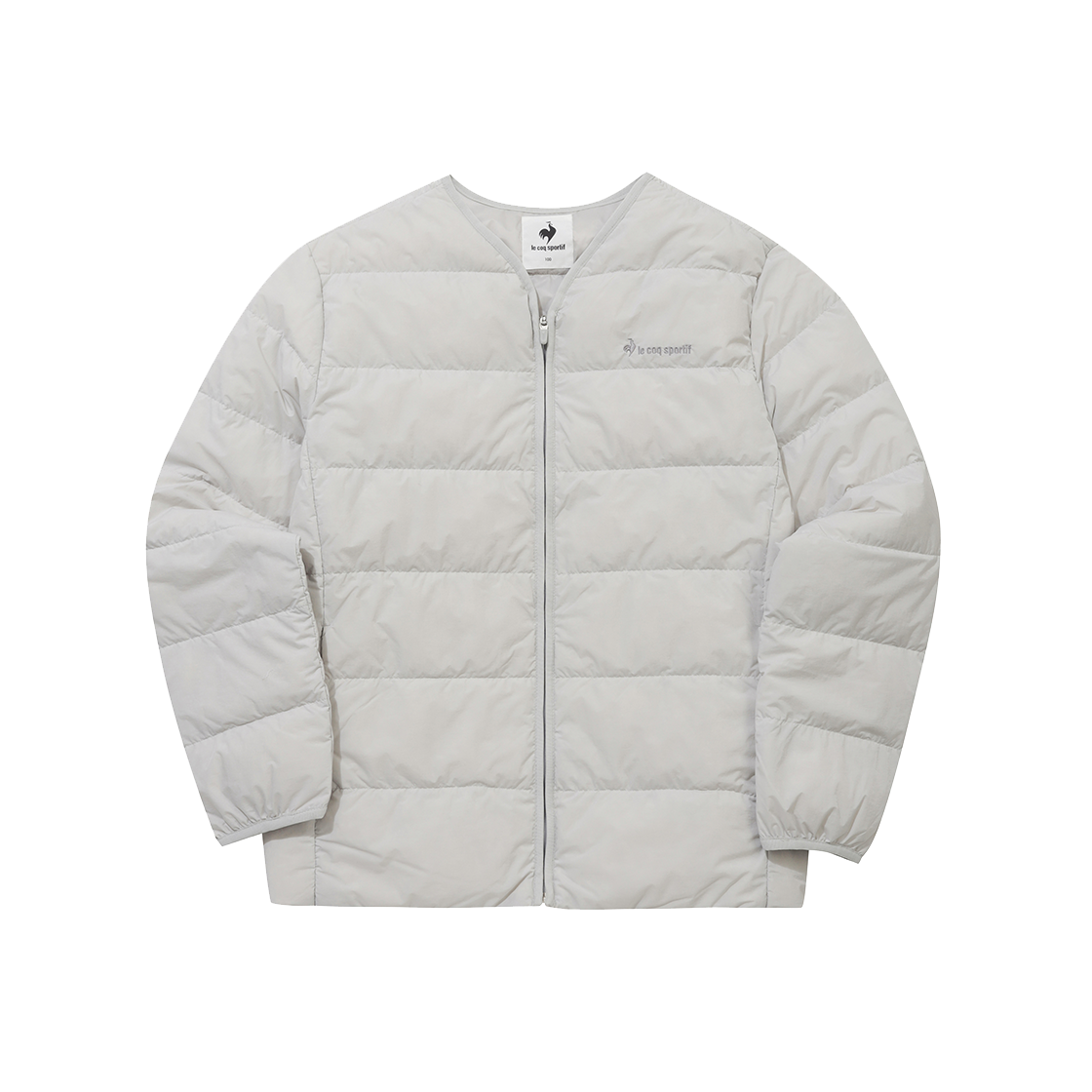 르꼬끄 스포르티브 유니 경량 루즈핏 구스다운 자켓 - 그레이(QQ423LDJO1)