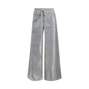 Adidas Brushed Twill Oversized Firebird Track Pants Grey Two - KR Sizing