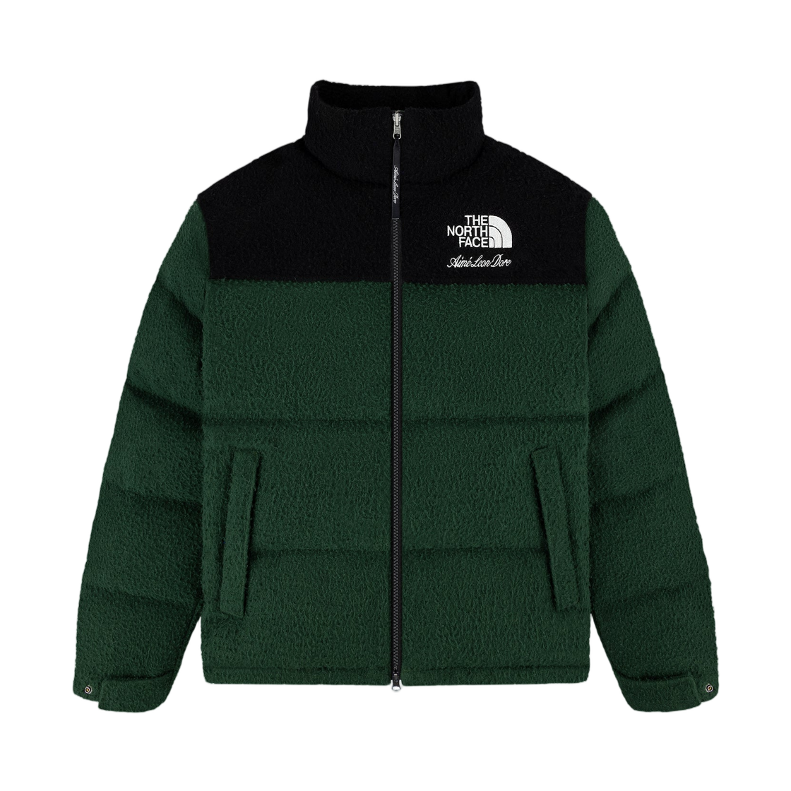 에메 레온 도르 x 노스페이스 카센티노 리얼 자켓 콤부 그린(Aime Leon Dore x The North Face Casentino Nuptse Jacket Kombu Green)