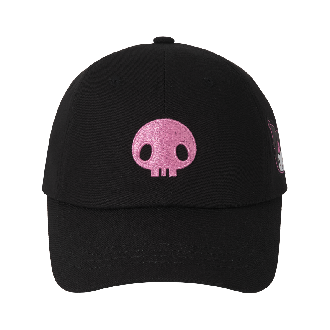 기아 타이거즈 x 쿠로미 볼캡 블랙(Kia Tigers x Kuromi Ball Cap Black) - 2