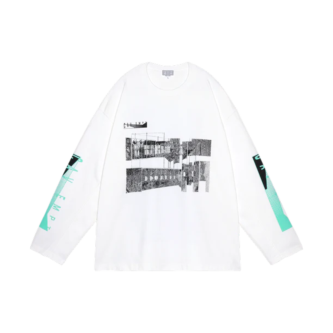 카브엠트 퍼포머라마 헤비 롱슬리브 티셔츠 화이트 - 25FW(Cav Empt Performerama Heavy Long Sleeve T-Shirt White - 25FW)