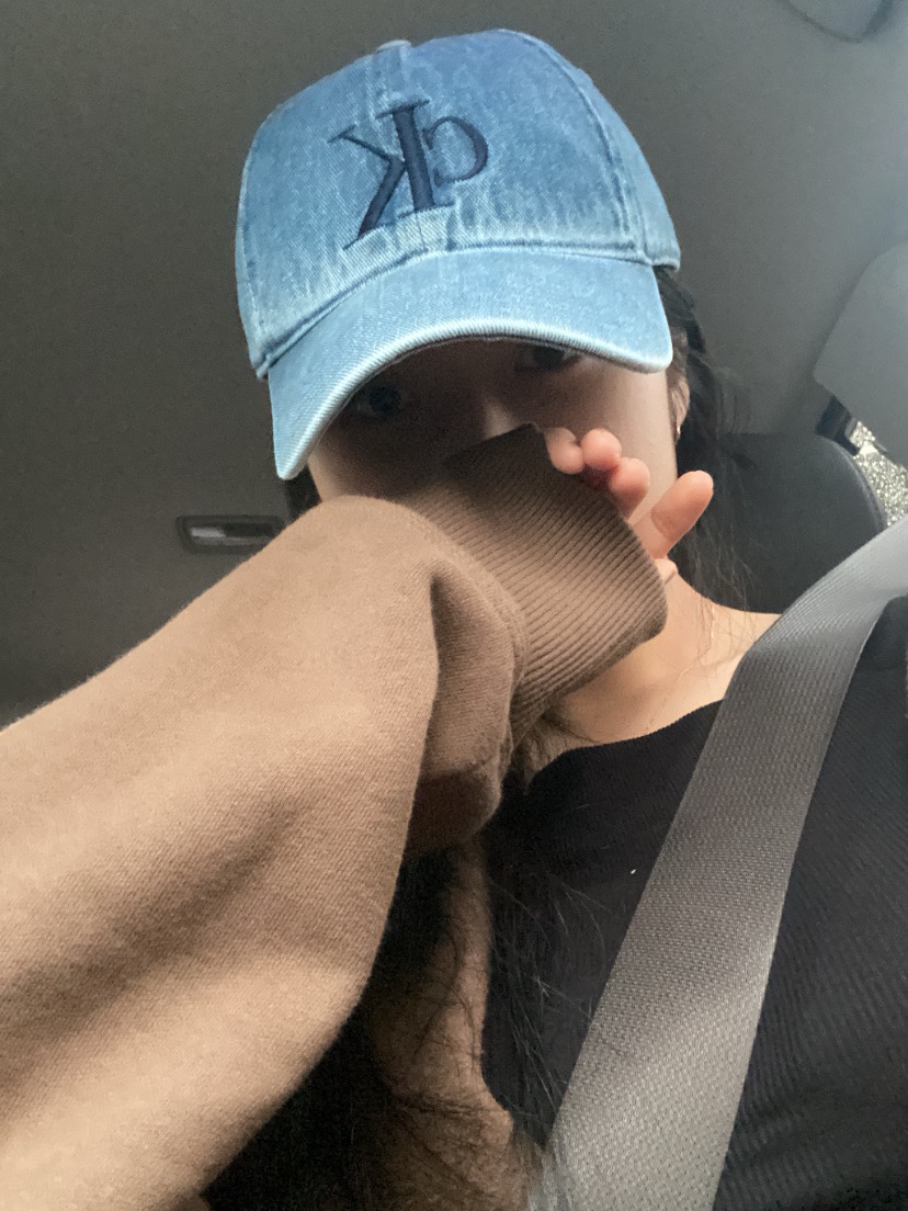 Calvin Klein CKJ Denim Ball Cap Blue, Calvin Klein Denim Ball Cap Blue 착용 스타일