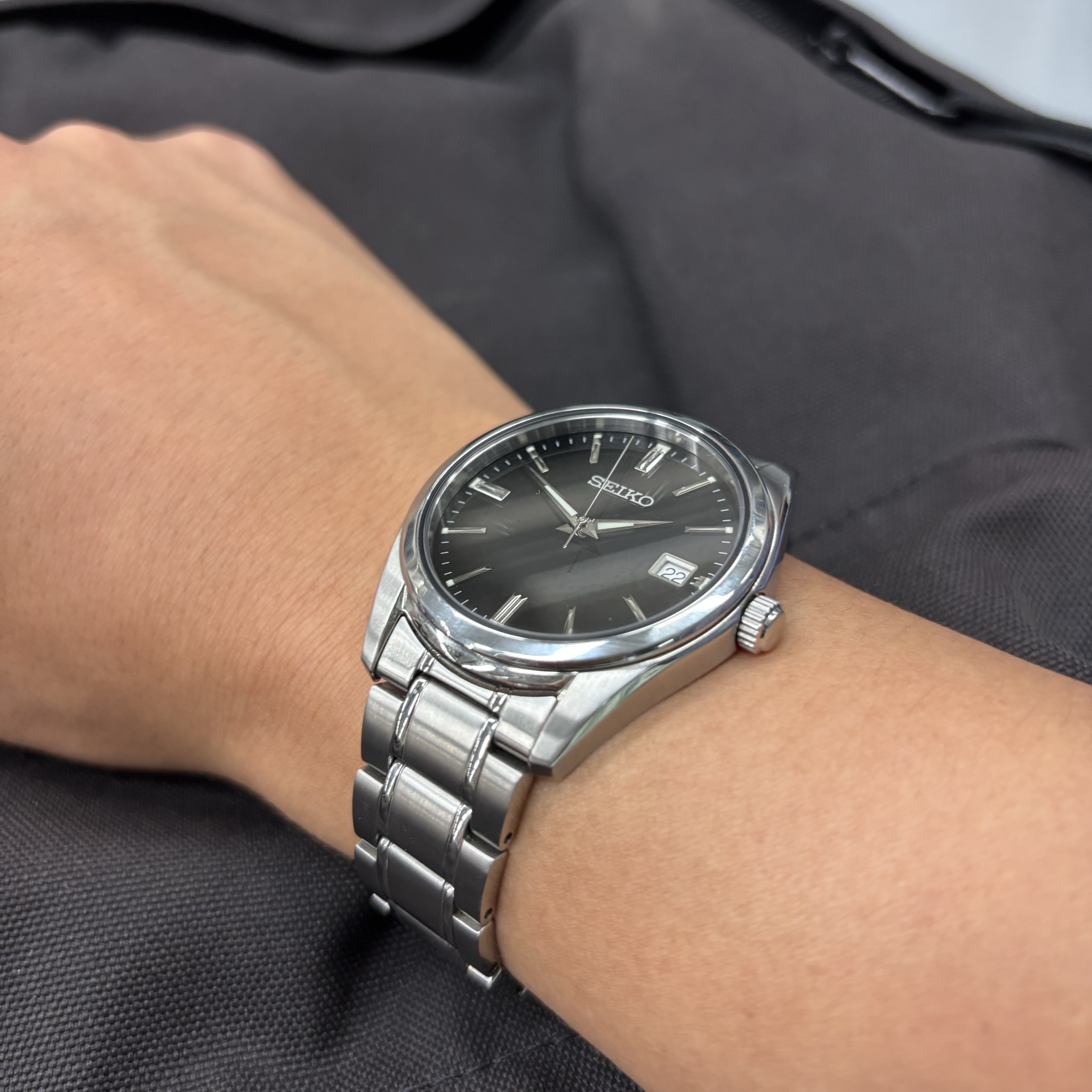 Seiko SUR311P1 Black 착용 스타일