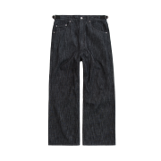 Polyteru Gosima Denim Pants Slub Indigo