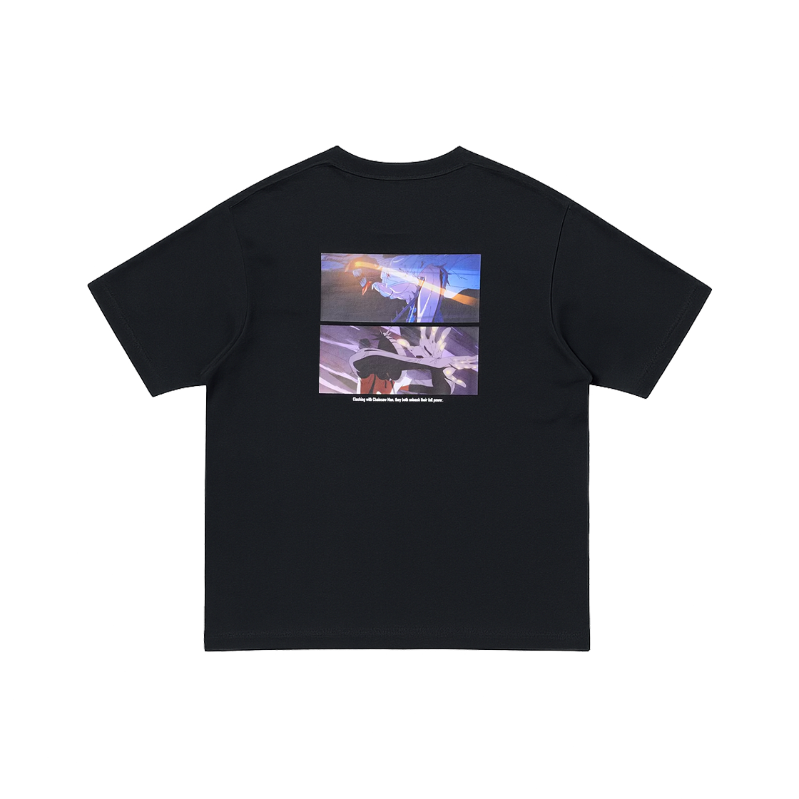 유니클로 UT x 애니메 체인소 맨 그래픽 티셔츠 블랙  - KR(Uniqlo UT x Anime Chainsaw Man Graphic T-Shirt Black - KR)