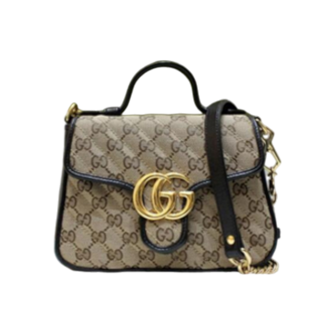 ITGRKSHUMEAQ Gucci GG Marmont Mini Top Handle Shoulder Bag
