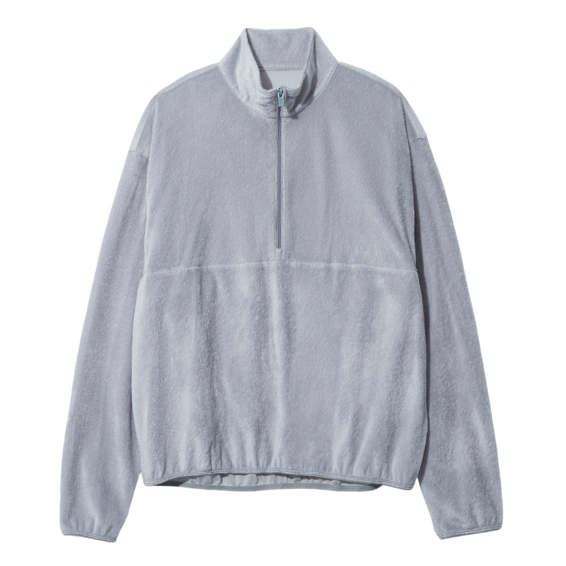 LH2579JP002EGR LE17SEPTEMBRE Fleece Half-Zip Anorak Gray