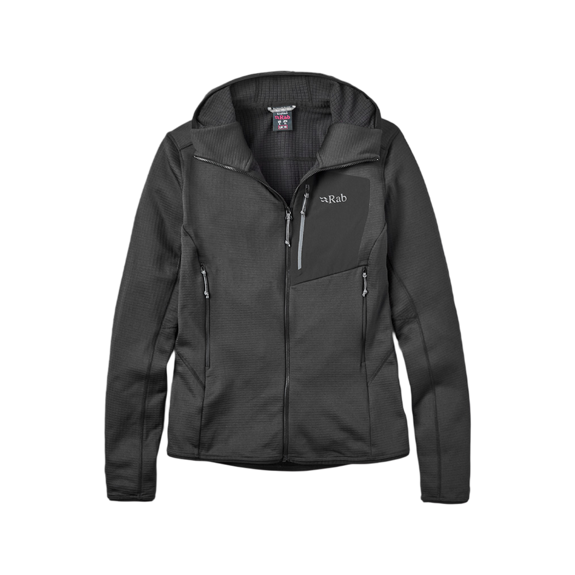 RABQFG630BLK008 Rab Ascendor Hoody Wmns Black