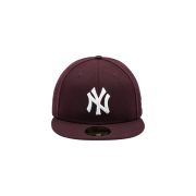 New Era MLB New York Yankees Basic Fitted Cap Maroon