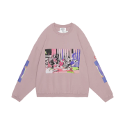 Cav Empt CRV Gauze Crew Neck Pink - 25FW