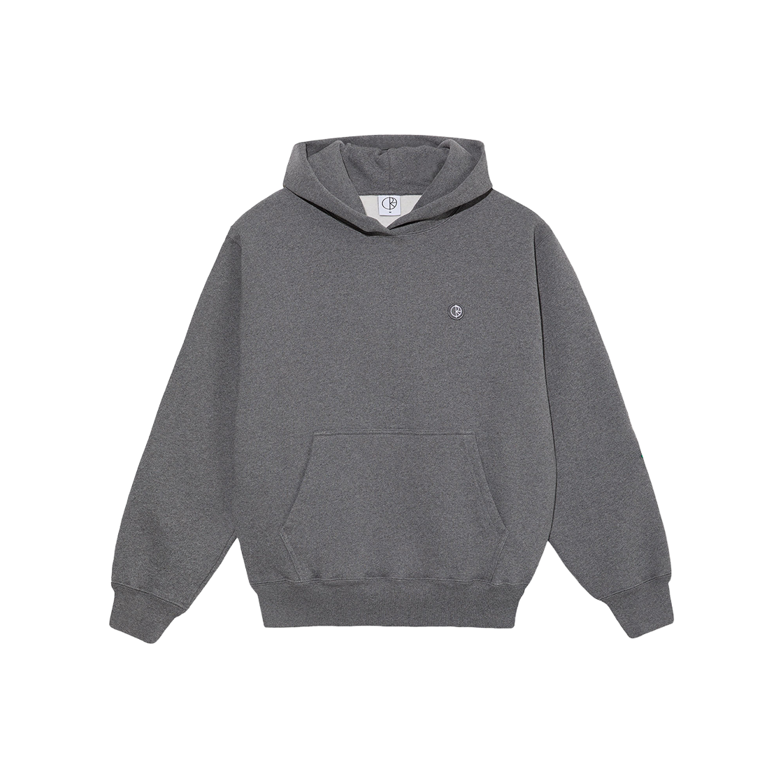P000BKNY Polar Skate Co. Ed Hoodie Dark Heather Grey