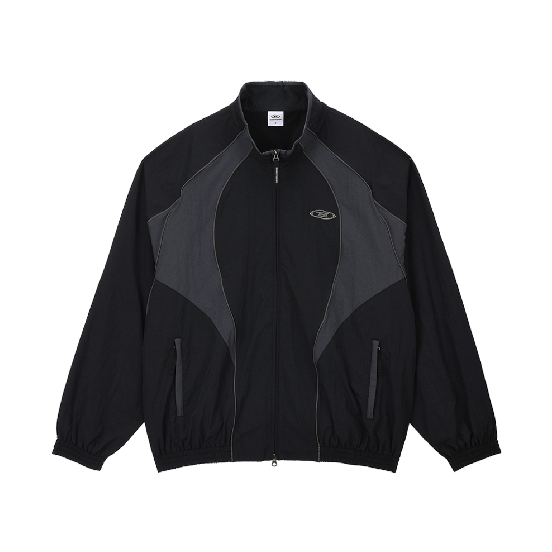 본투윈 나일론 블록 자켓 블랙(BORN TO WIN Nylon Block Jacket Black)