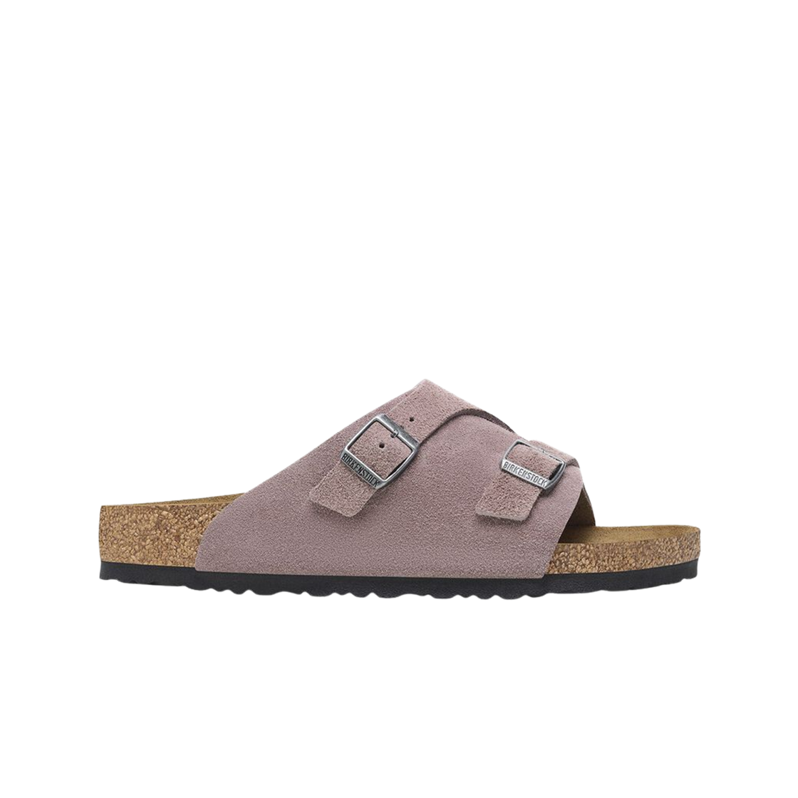 버켄스탁 취리히 스웨이드 레더 페이디드 퍼플 - 레귤러(Birkenstock Zurich Suede Leather Faded Purple - Regular) - 1