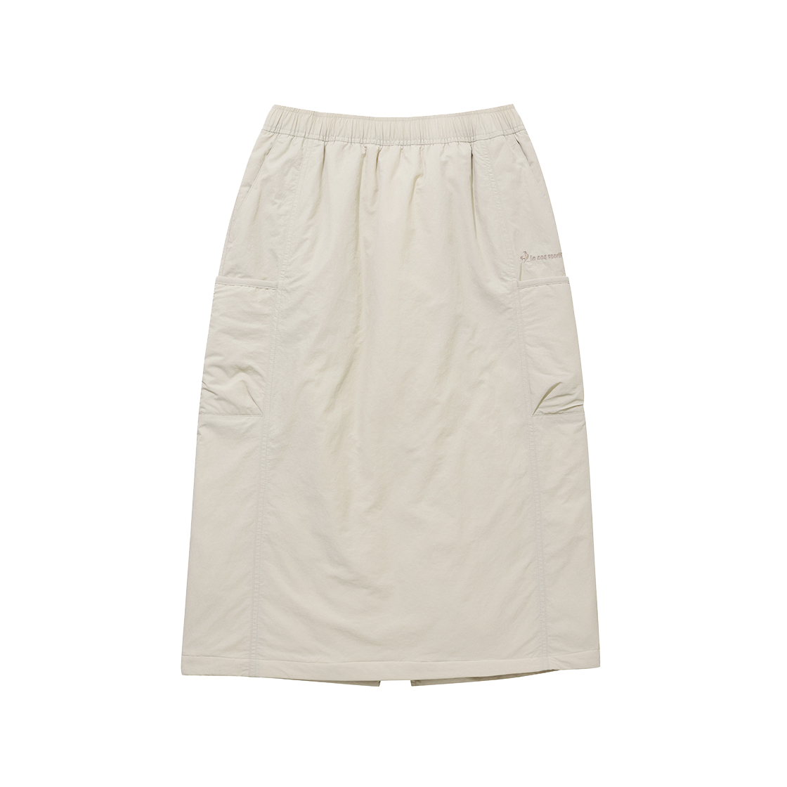 QQ422LSKO1_BEG0 le coq sportif Women's Padded Midi Skirt Beige