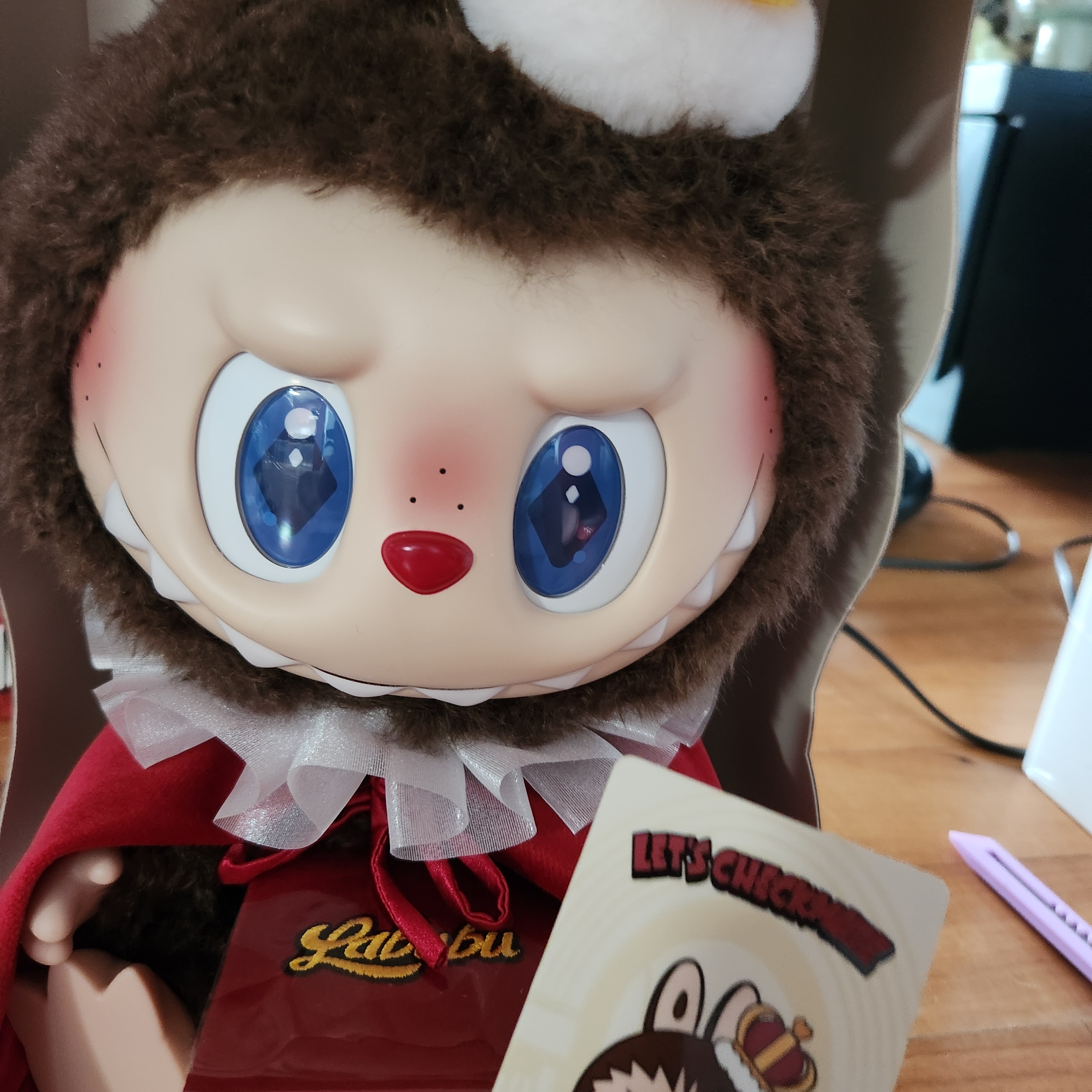 Pop Mart The Monsters Checkmate Series Doll 착용 스타일 - 1