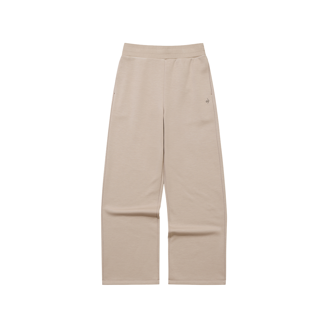 QQ422OFPO1_DBG0 le coq sportif Women's Regular Fit Modal Mellow Pants Dark Beige