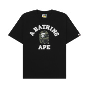 BAPE 1st Camo College T-Shirt Black Green