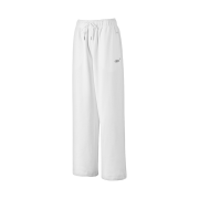 BORN TO WIN W B Pendant Cotton Sweat Pants White