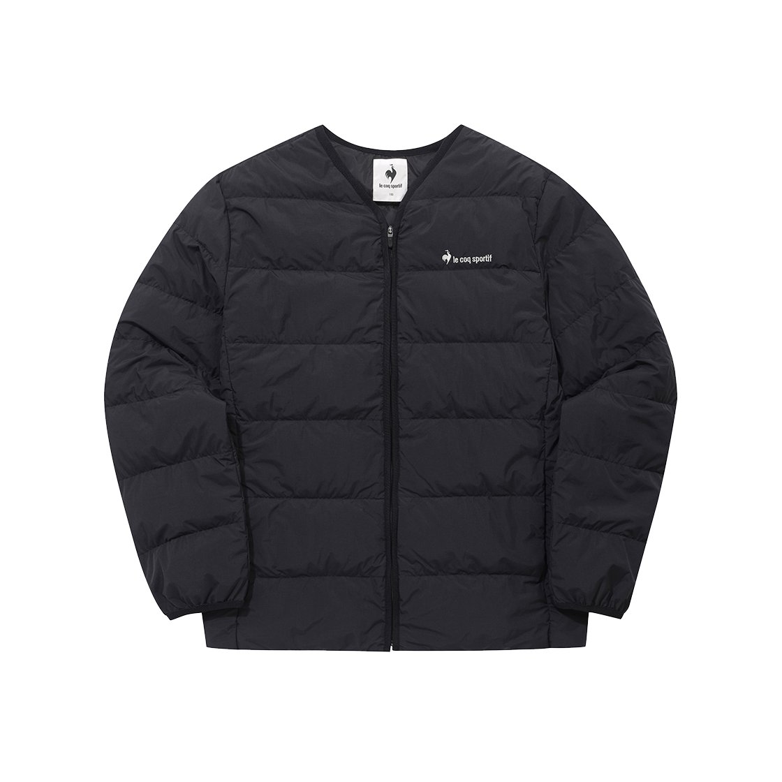 르꼬끄 스포르티브 유니 경량 루즈핏 구스다운 자켓 - 블랙(QQ423LDJO1)