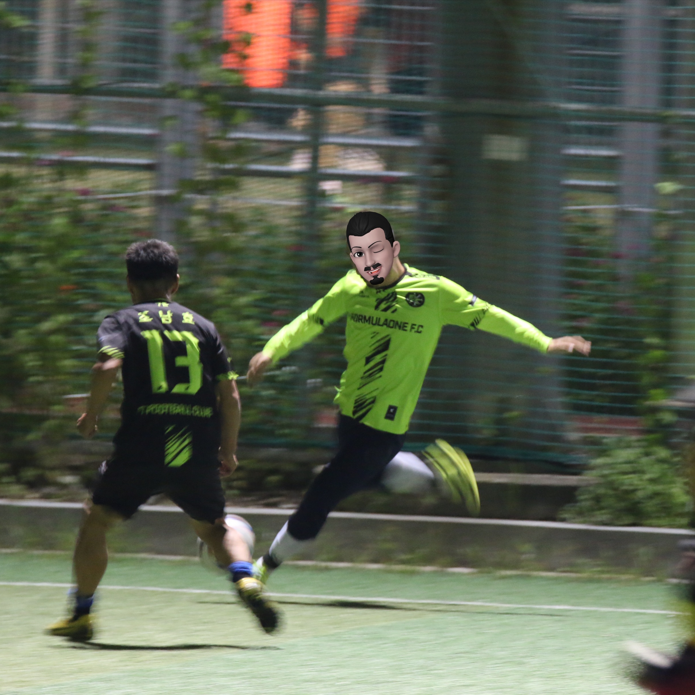 Mizuno Morelia Sala Club TF Yellow 착용 스타일 - 2
