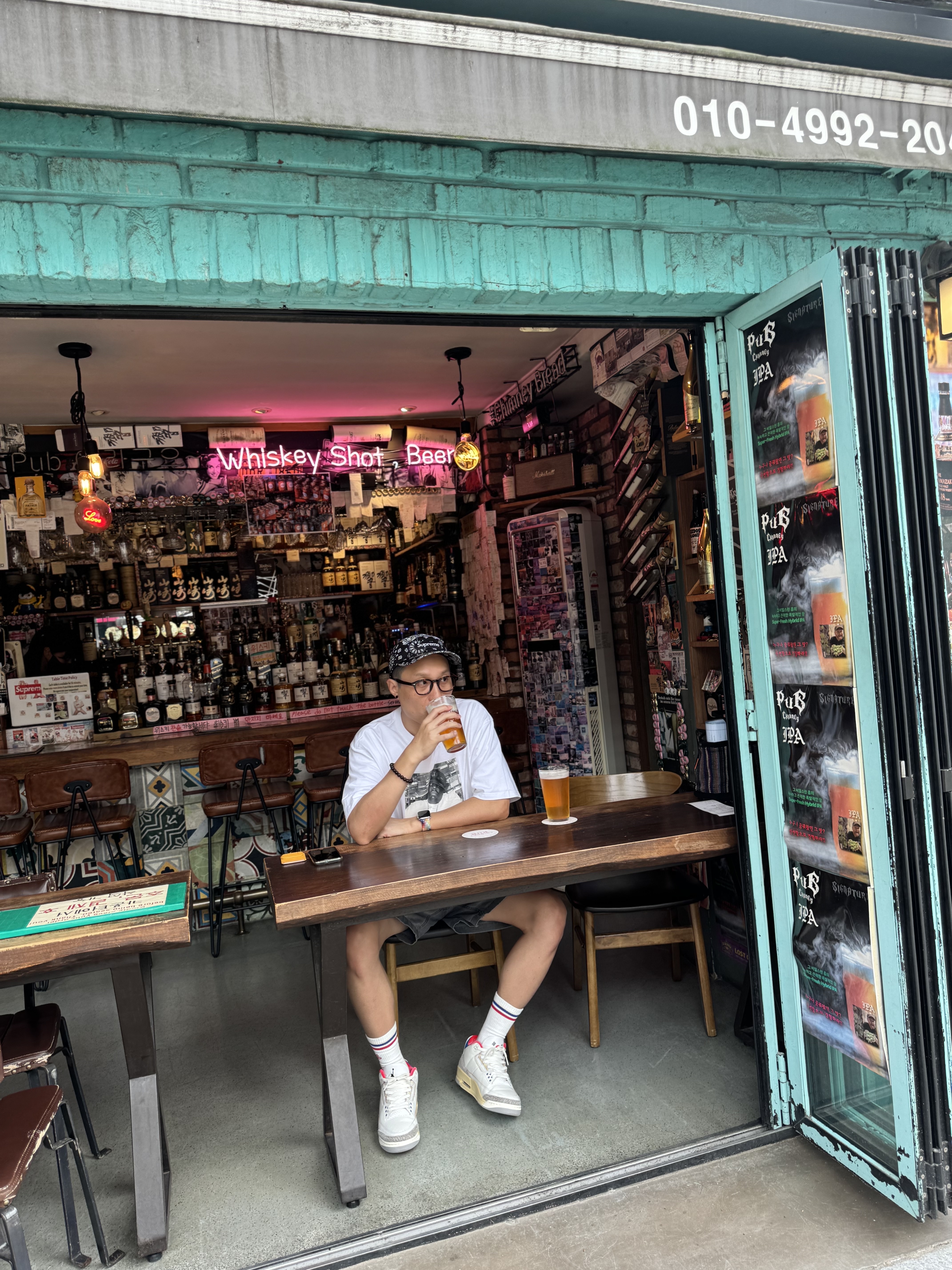 Jordan 3 Retro Seoul 2.0, Supreme x Jordan Biggie S/S Top White - 24FW 착용 스타일
