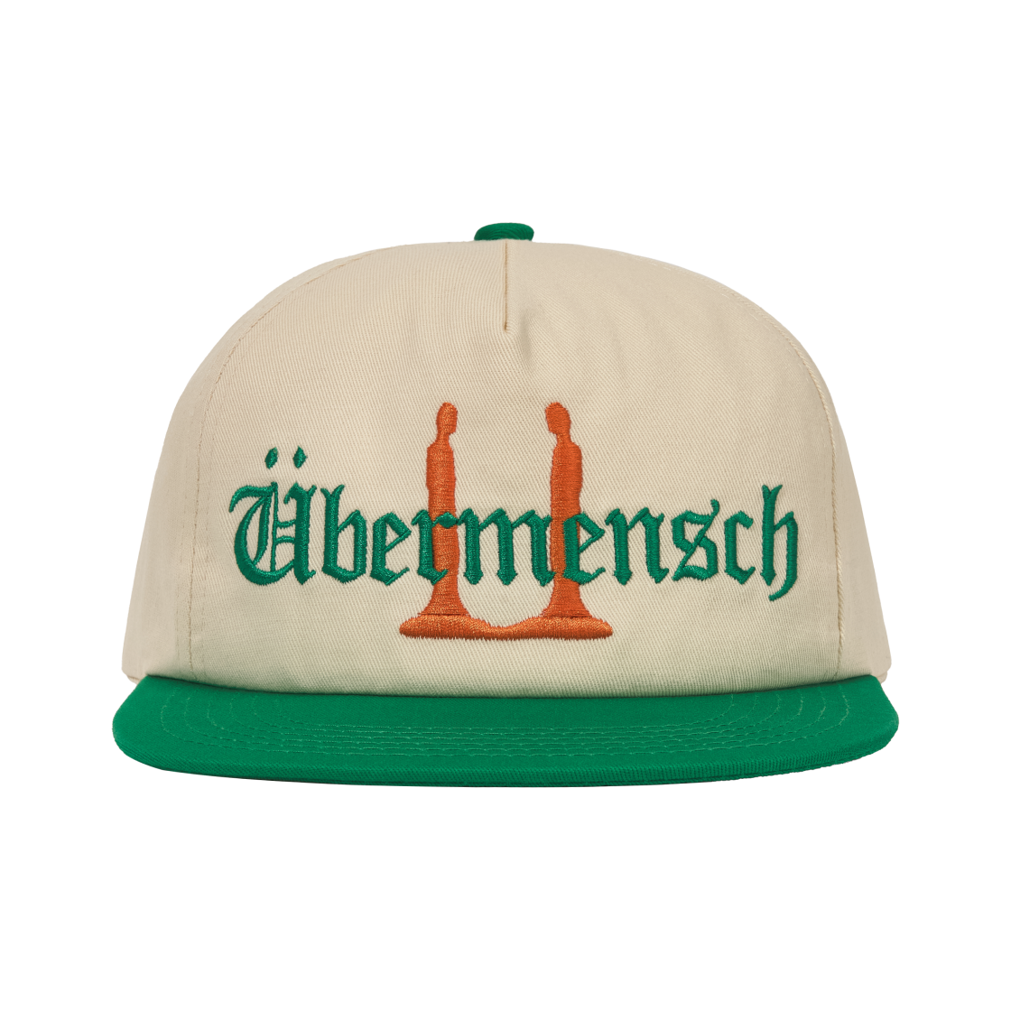 지드래곤 위버멘쉬 언스트럭처드 스냅백 햇 내츄럴 그린(G-DRAGON Ubermensch Unstructured Snapback Hat Natural Green)