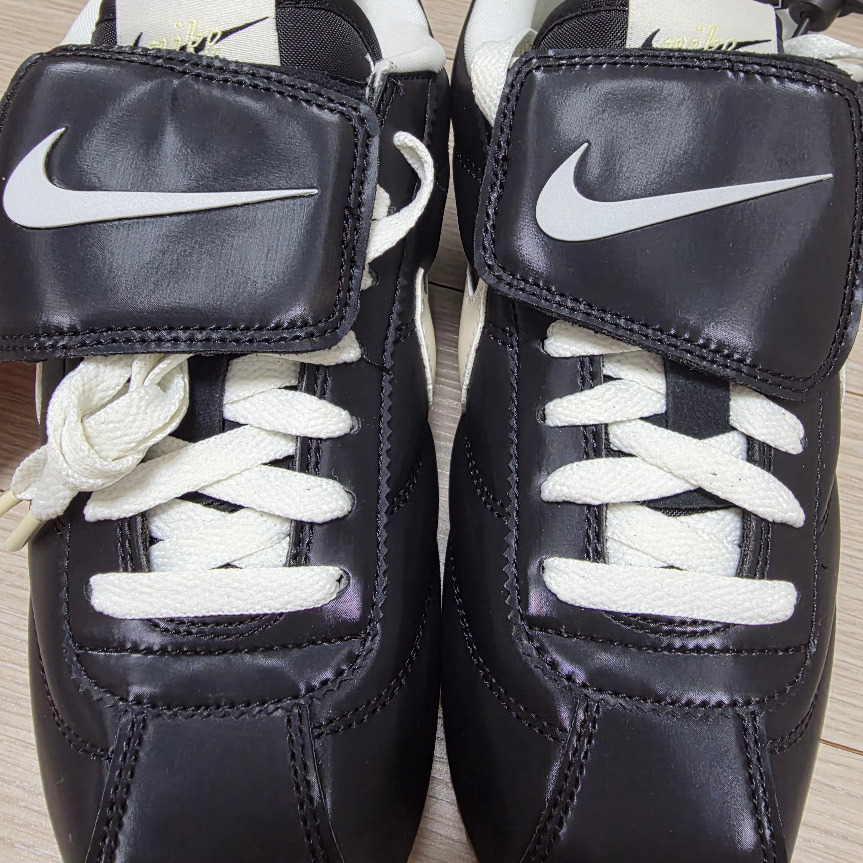 Nike Cortez SE Black Gum Brown 착용 스타일 - 1
