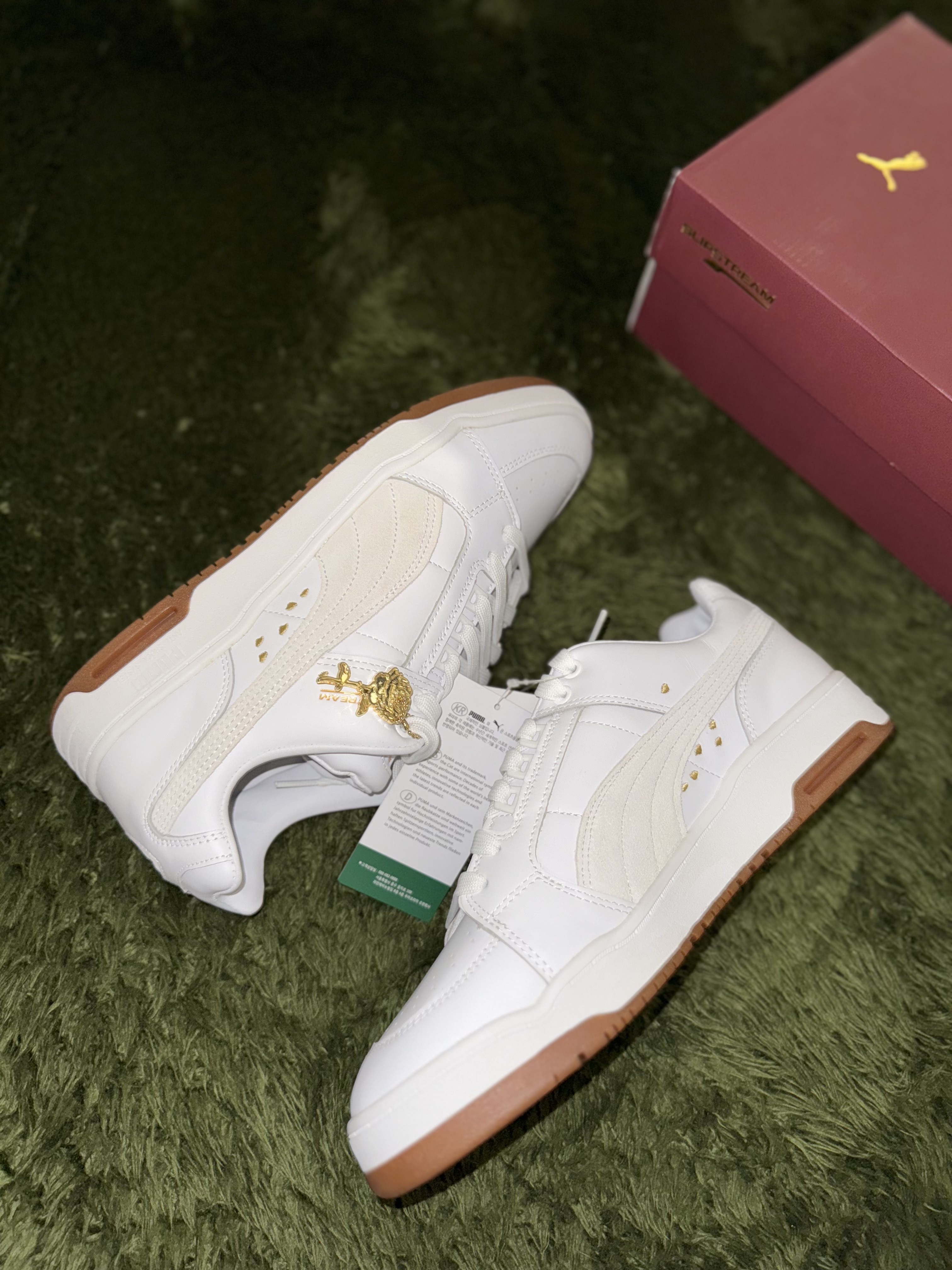 Puma Slipstream Low Beauty and the Beast White 착용 스타일 - 4