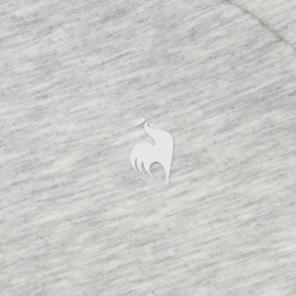 르꼬끄 스포르티브 여성 루즈핏 모달 멜로우 후드 집업 - 그레이(QQ422OFTO1)(le coq sportif Women's Loose-Fit Modal Mellow Hooded Zip-Up Jacket Grey) - 6