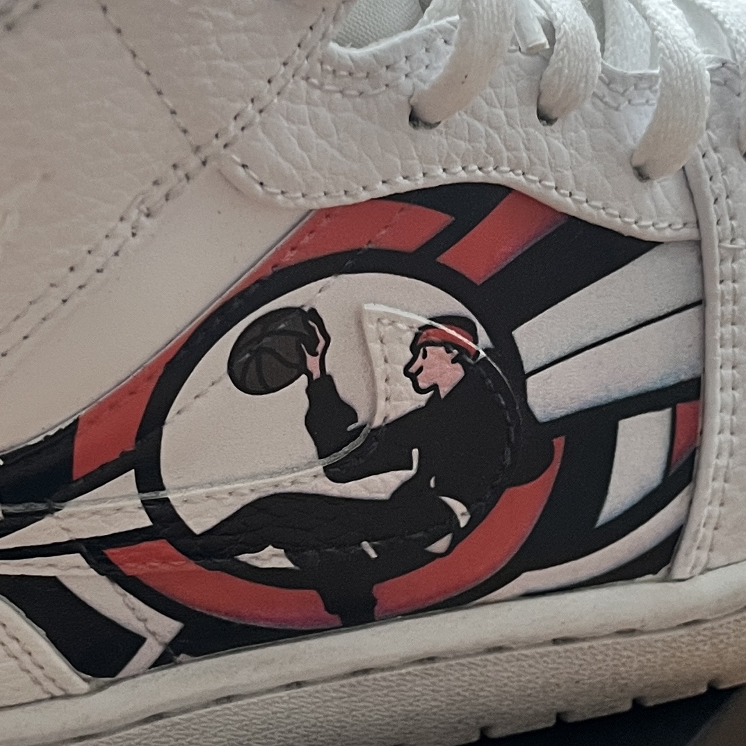 Jordan 1 Mid Triple White 2022 착용 스타일 - 2