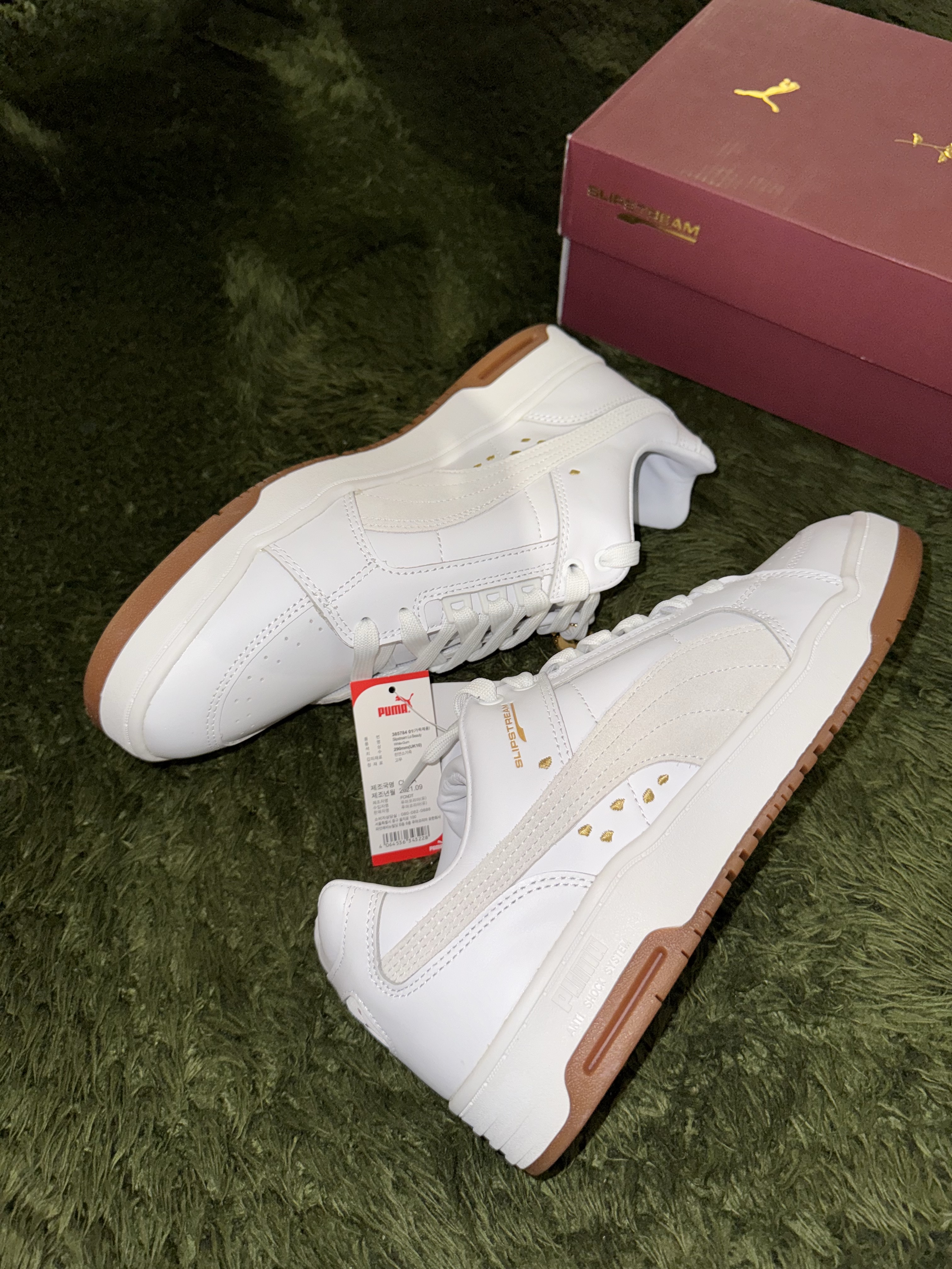 Puma Slipstream Low Beauty and the Beast White 착용 스타일 - 5
