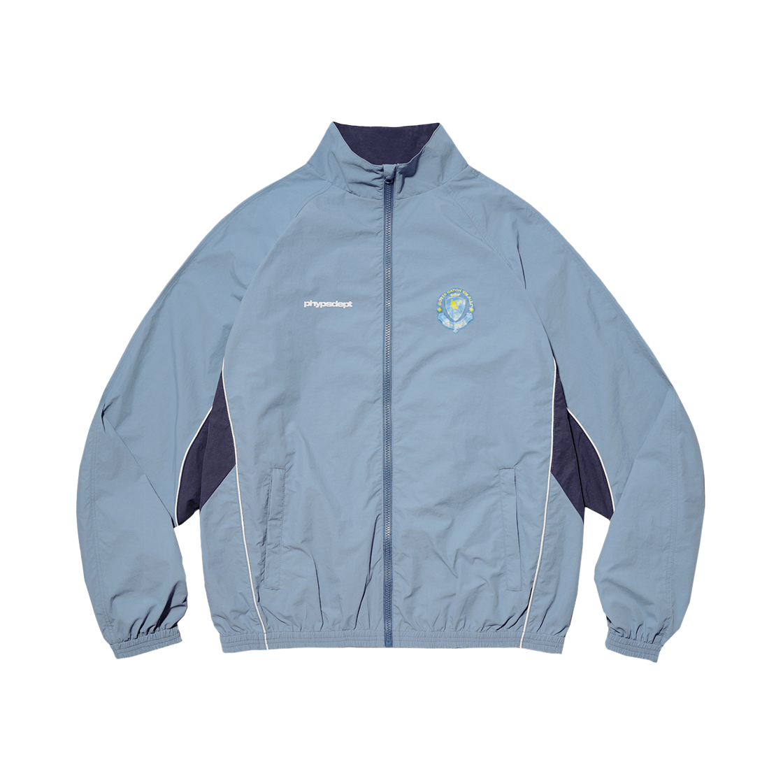 피지컬 디파트먼트 포켓몬 블록코어 오버핏 자켓 블루(Phyps Dept Pokemon Blokecore Over Fit Jacket Blue)