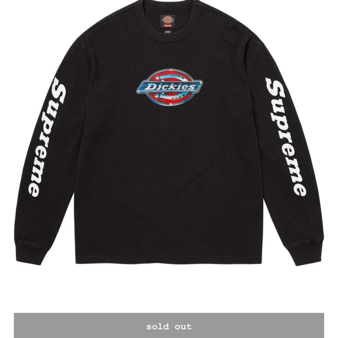 Supreme x Dickies Thermal Black - 25FW 착용 스타일