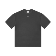 BORN TO WIN Silver B Over Fit T-Shirts Charcoal