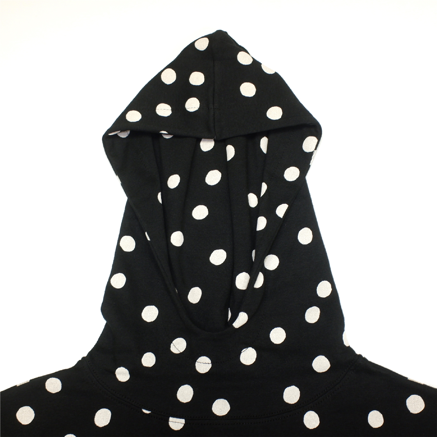애프터누드 도트 후디 블랙(Afternude Dot Hoodie Black) - 2