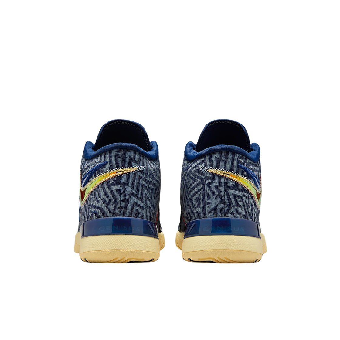 나이키 줌 르브론 NXXT 지니어스 미드나잇 네이비 소프트 옐로우(Nike Zoom LeBron NXXT Genisus Midnight Navy Soft Yellow) - 3