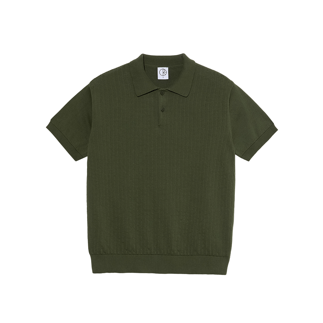 P000BKNS Polar Skate Co. Miles Polo Shirt Dark Olive