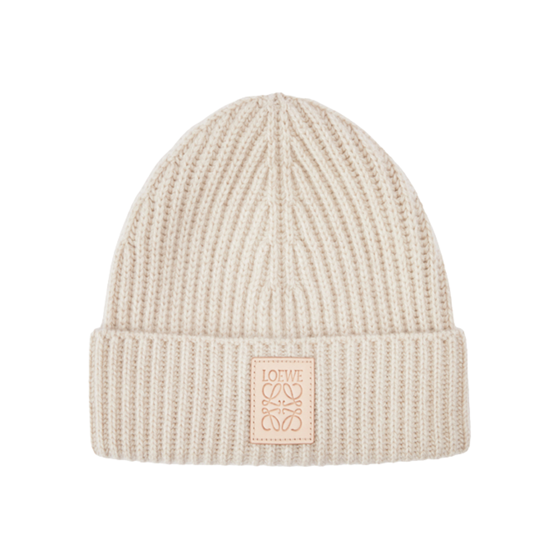 로에베 캐시미어 비니 라이트 베이지(Loewe Beanie in Cashmere Light Beige) - 1