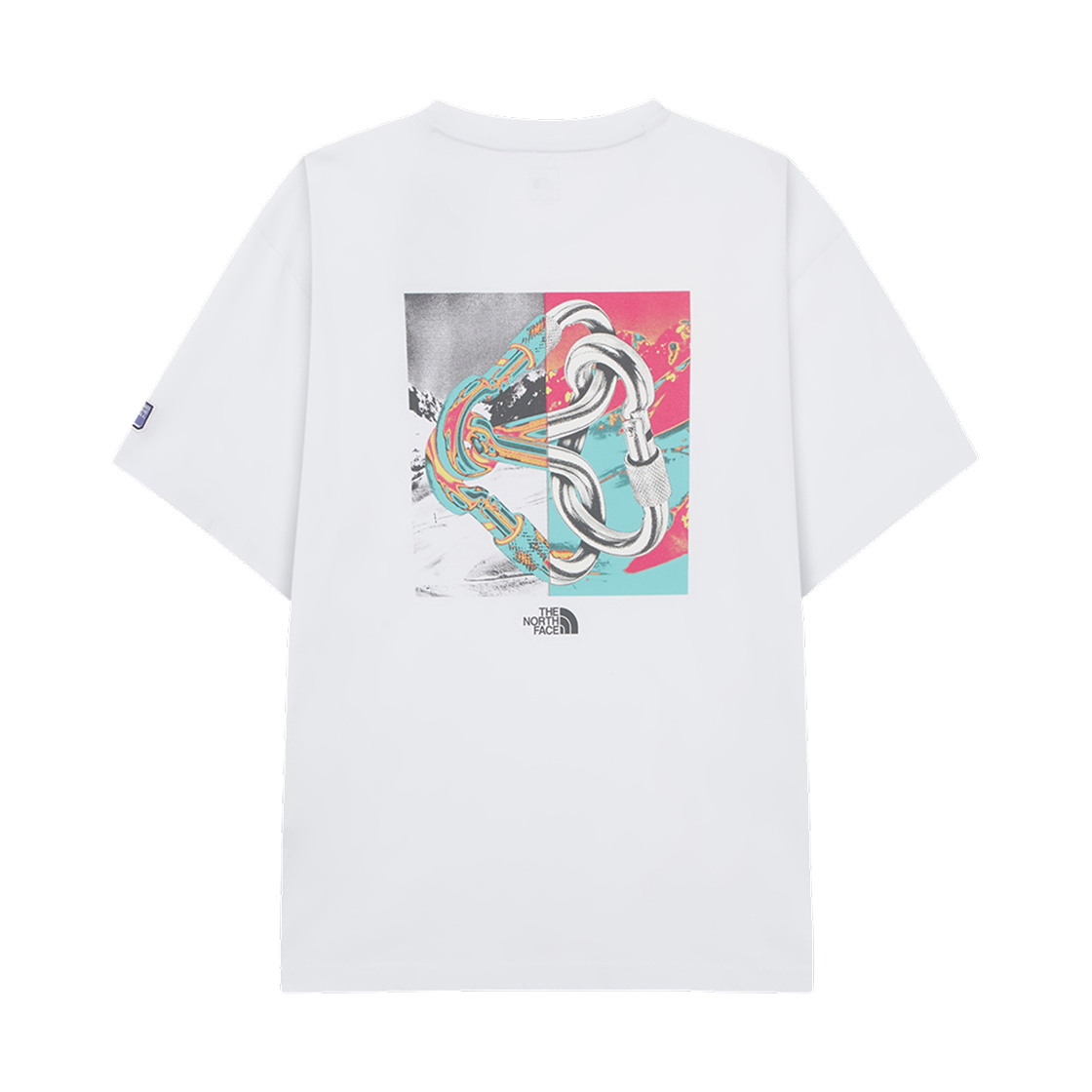 노스페이스 카라비너 숏슬리브 R/티셔츠 화이트 - 25FW(The North Face Karabiner S/S R/T-Shirt White - 25FW) - 2