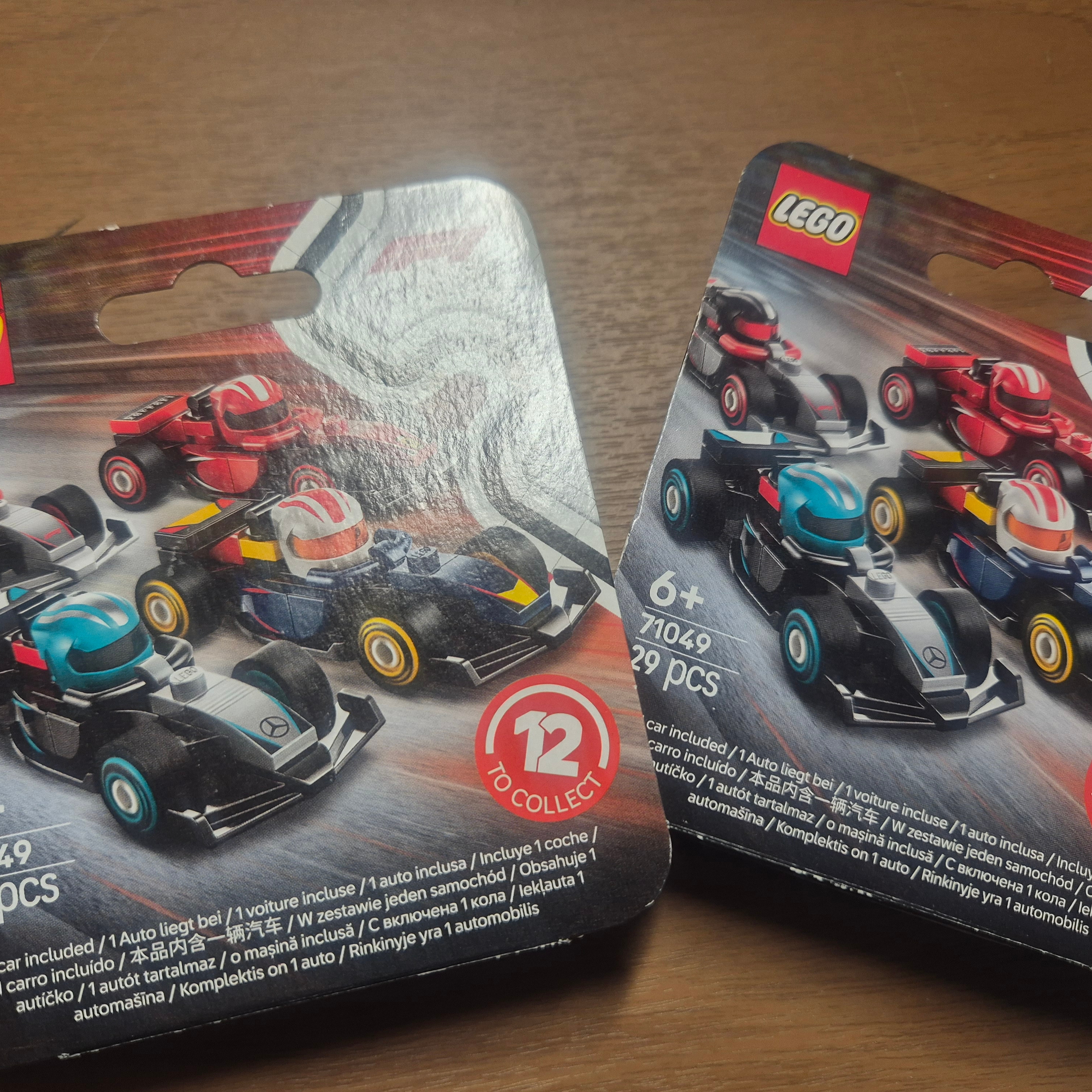 Lego F1 Collectible Race Cars 착용 스타일