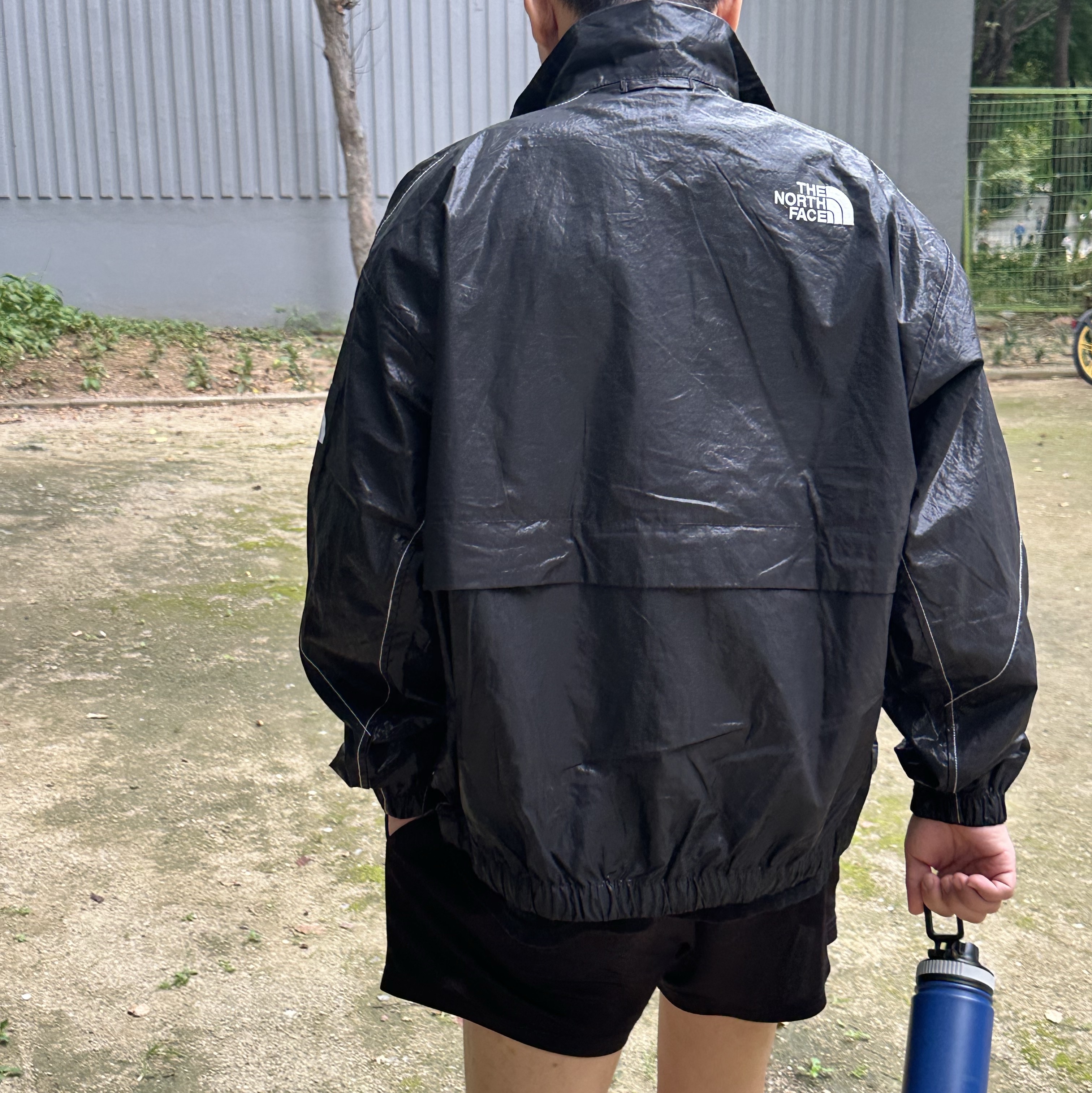 The North Face White Label Novelty Olema Jacket Black 착용 스타일 - 2