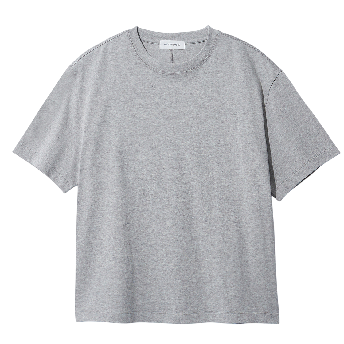 LH2579TS002EGR LE17SEPTEMBRE Relaxed Cotton T-Shirts Gray